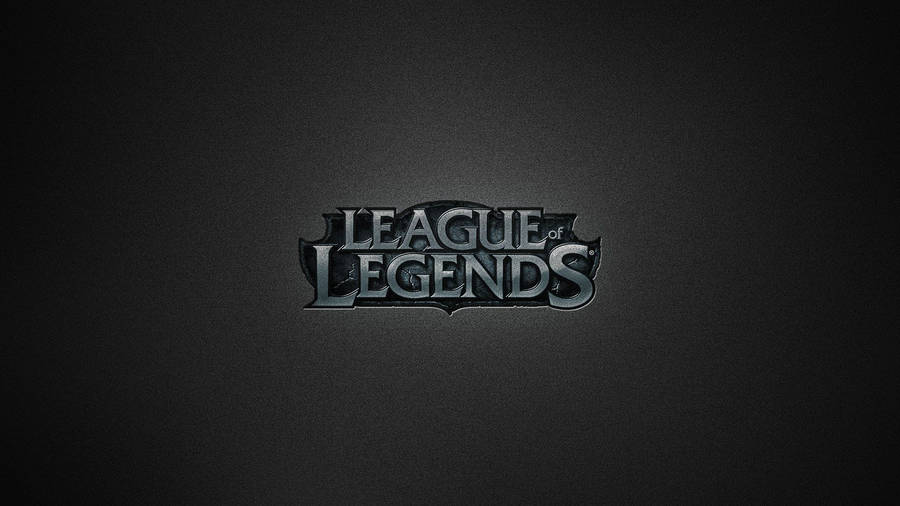 Minimalist League Of Legends Logo Wallpaper