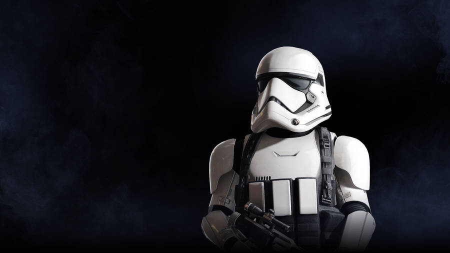 Minimalist Modern Stormtrooper Wallpaper