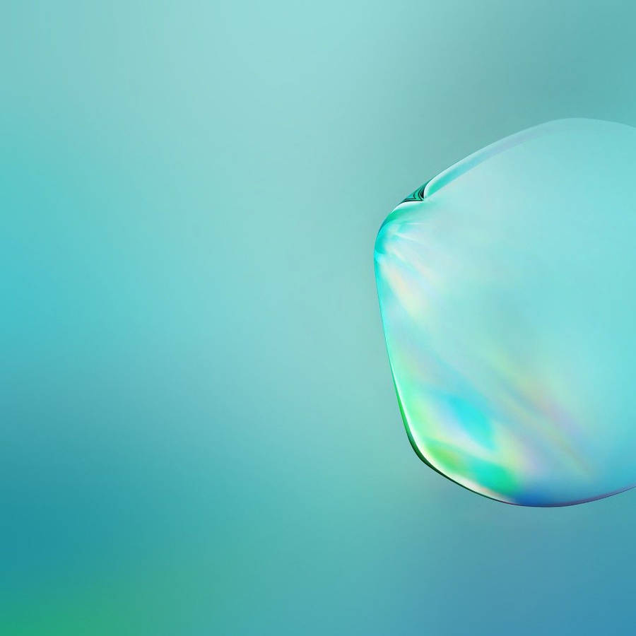 Minimalist Note 10 Water Drop Wallpaper