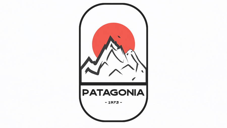 Minimalist Patagonia Logo Wallpaper