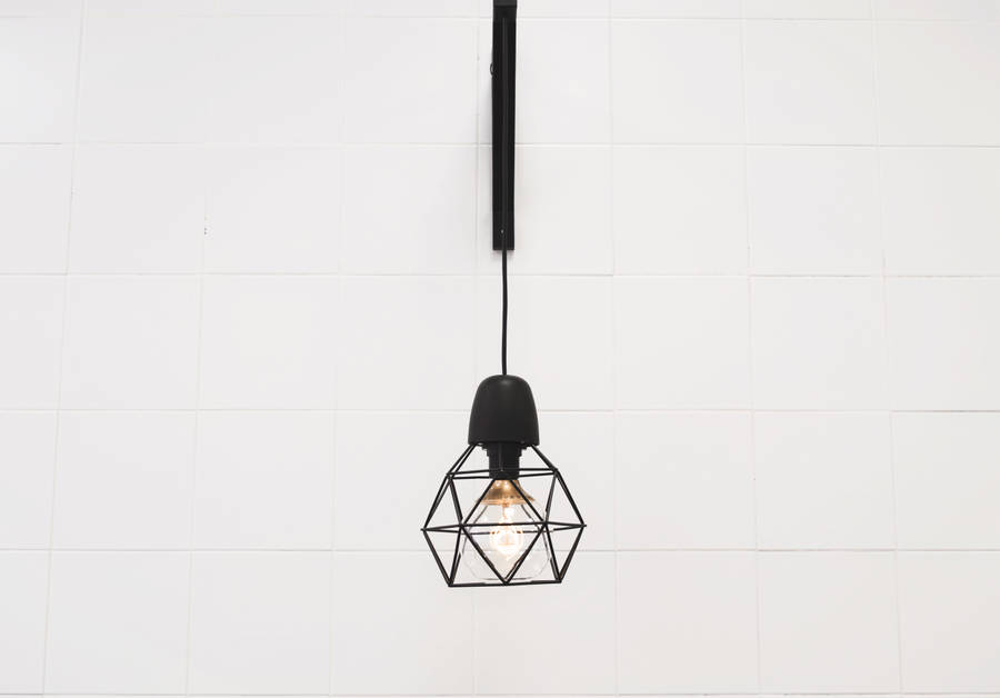 Minimalist Pendant Lamp Wallpaper