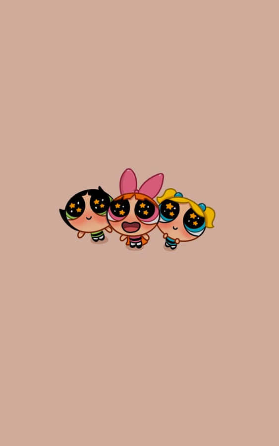 Minimalist Powerpuff Girls For Girls Wallpaper