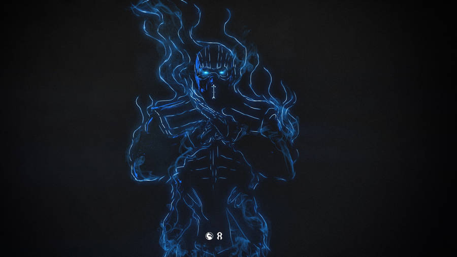 Minimalist Sub-zero In Blue Wallpaper