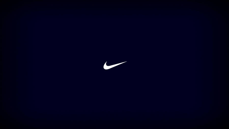 Minimalist Swoosh Logo Wallpaper