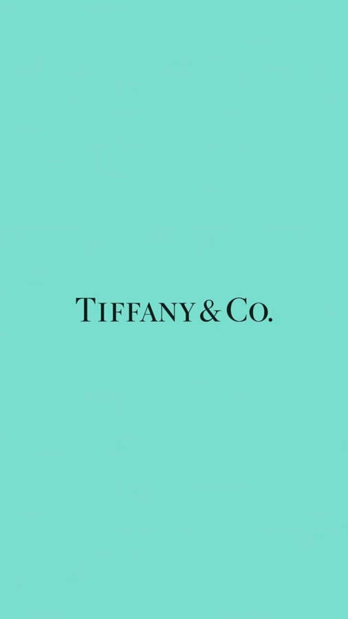 Minimalist Tiffany & Co Tiffany Blue Wallpaper