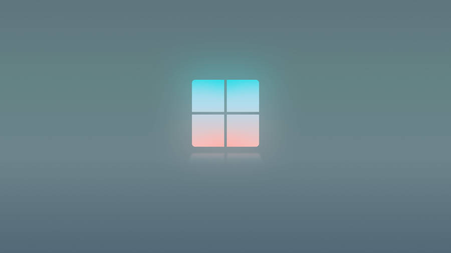 Minimalist Windows 11 Logo Wallpaper