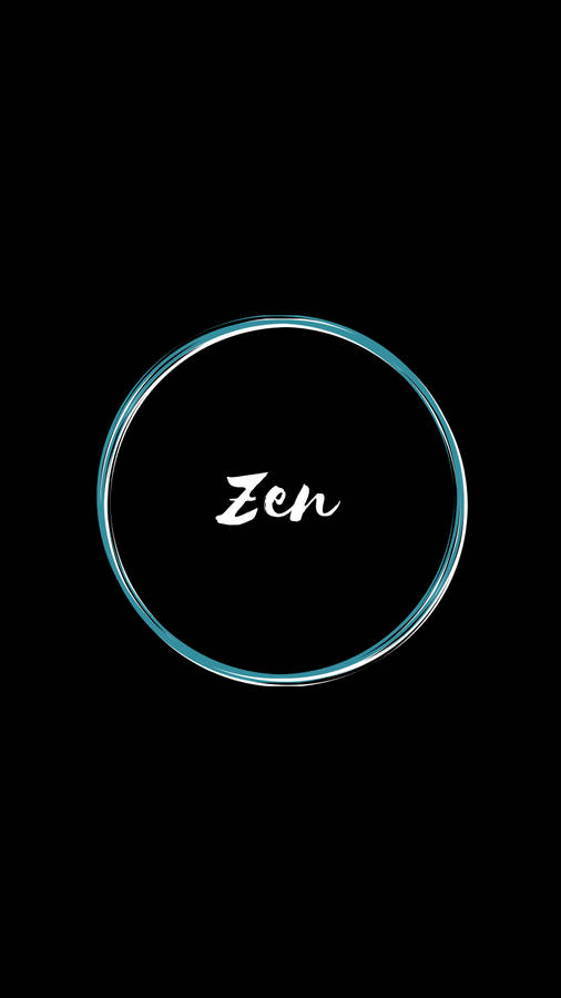 Minimalist Zen Encryption Wallpaper