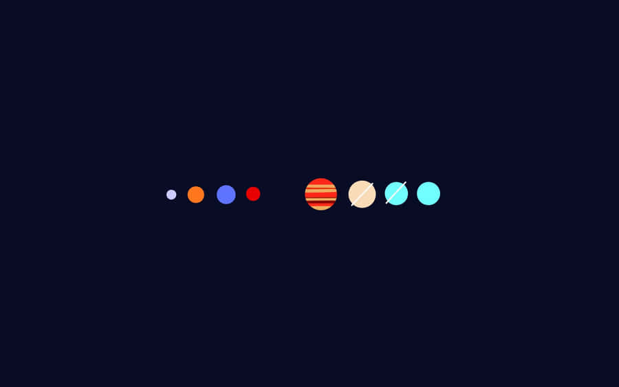 Minimalistic Blue Background Wallpaper