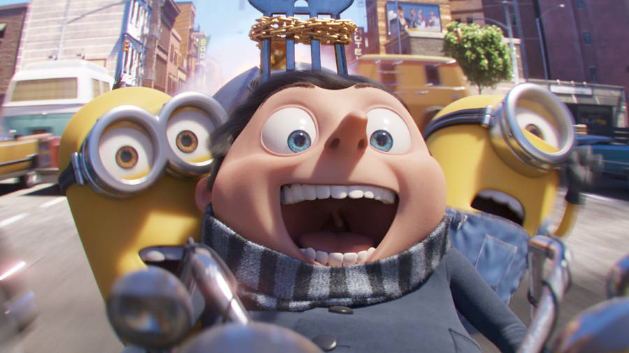 Minions The Rise Of Gru Happy Wallpaper