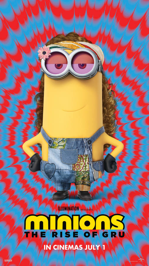 Minions The Rise Of Gru Hippie Wallpaper