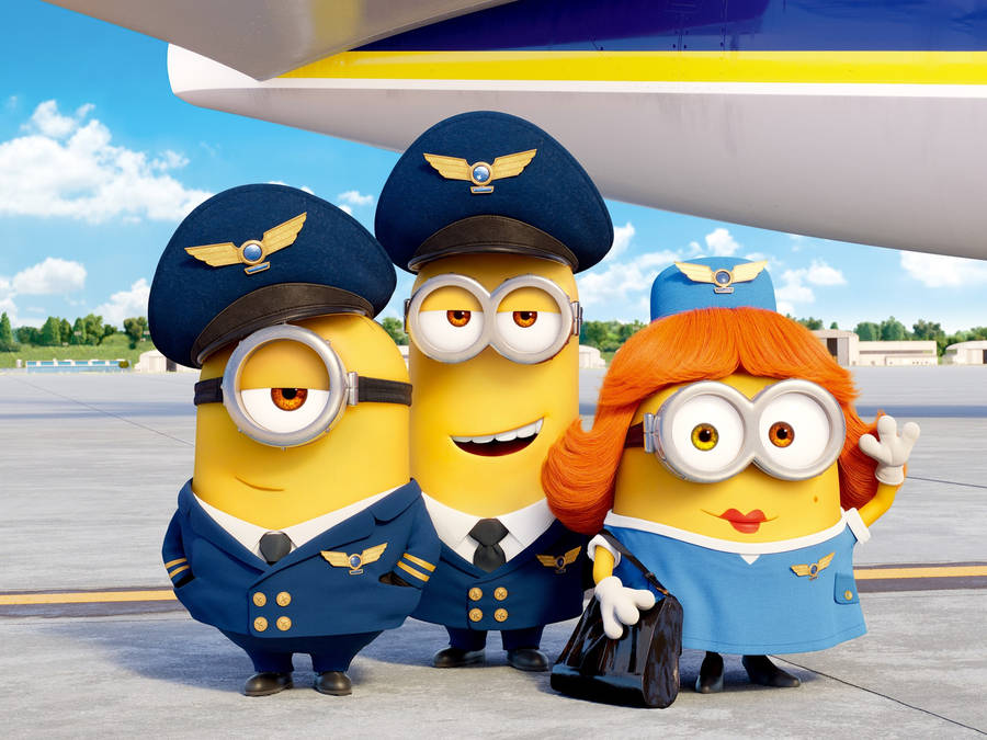 Minions The Rise Of Gru Pilots Wallpaper