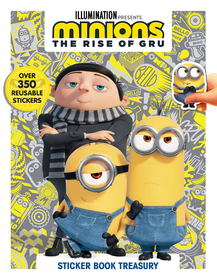 Minions The Rise Of Gru Stickers Wallpaper