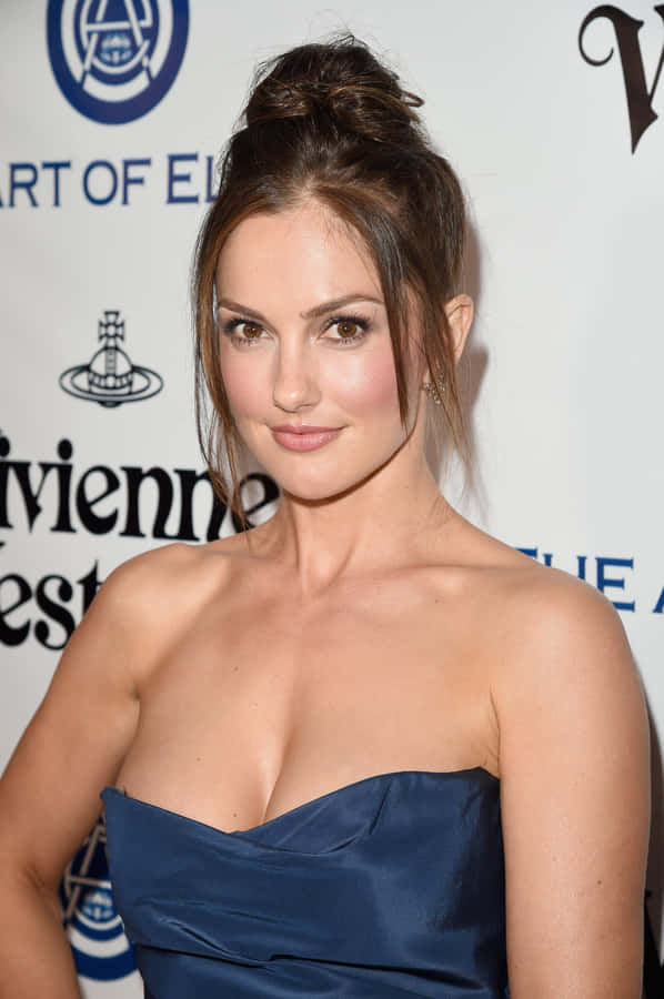 Minka Kelly Glamorous Appearance Wallpaper