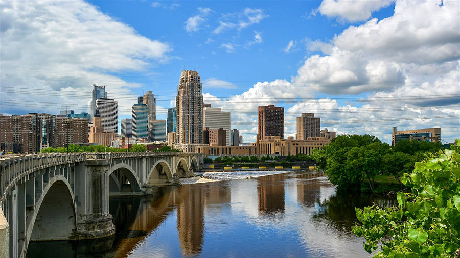 Minneapolis Bridge Minnesota Wallpaper