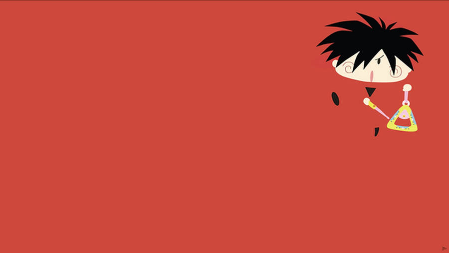 Mirmo De Pon Yashichi Minimalist Art Wallpaper