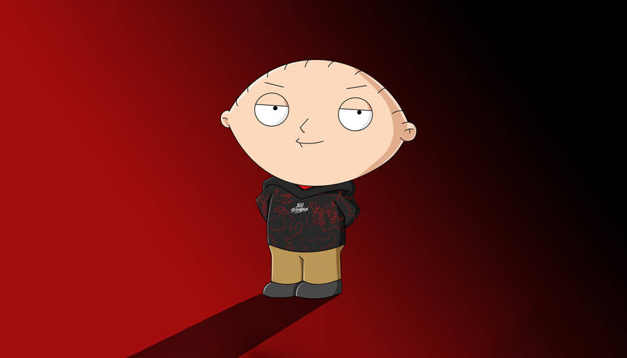 Mischievous Stewie Griffin Wallpaper