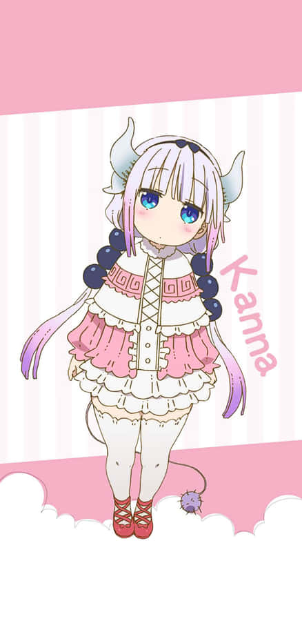 Miss Kobayashi's Dragon Maid - Join Lucoa, Tohru, And Kanna For Magical Adventures! Wallpaper