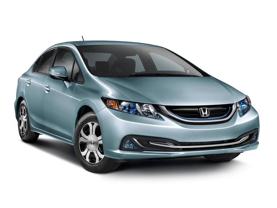 Mist Blue 4k Honda Civic Wallpaper