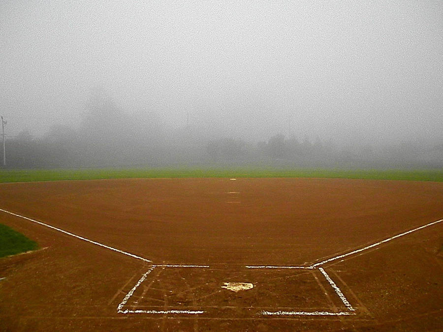 Misty Arena Of Awesome Softball Wallpaper