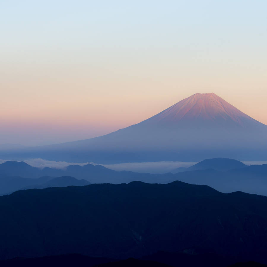 Misty Mountainside Free Ipad Wallpaper