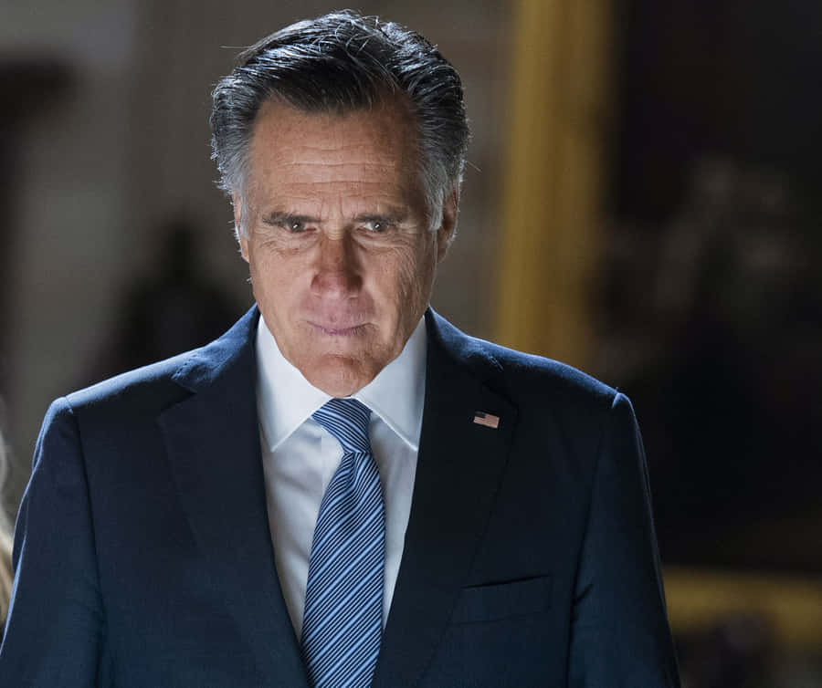 Mitt Romney Concerned Expression Wallpaper