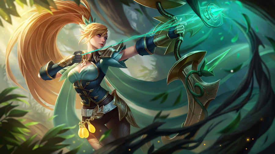 Miya Mobile Legend Jungle Ranger Wallpaper