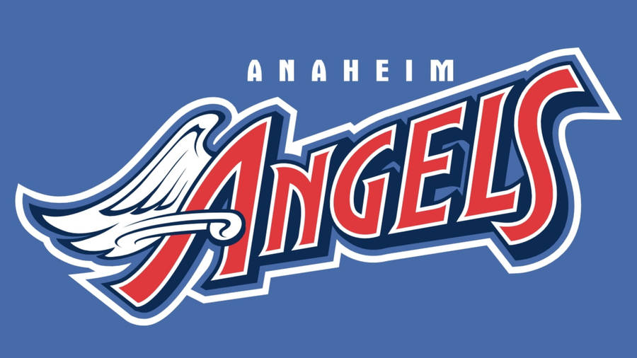 Mlb Anaheim Angels Logo Wallpaper
