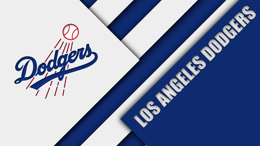 Mlb Los Angeles Dodgers Logo Wallpaper