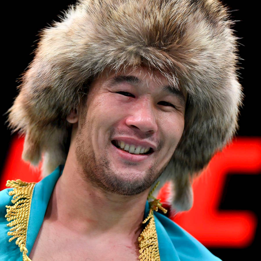 Mma Fighter Shavkat Rakhmonov Smiling Wallpaper