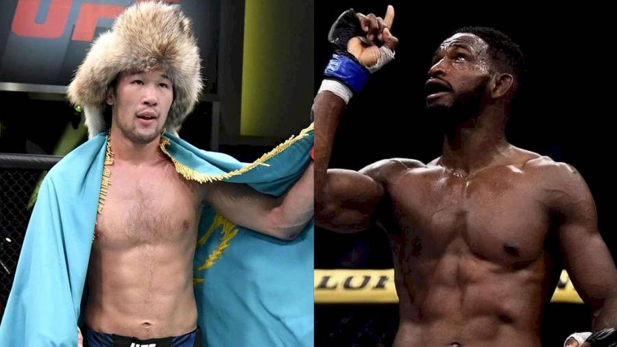 Mma Fighters Shavkat Rakhmonov Neil Magny Wallpaper