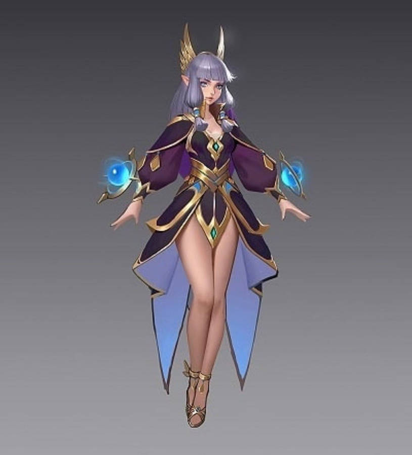 Mobile Legends Guinevere Amethyst Dance Skin Wallpaper