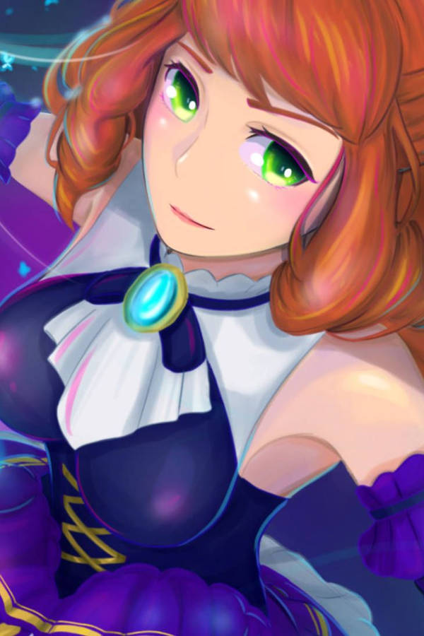 Mobile Legends Guinevere Ms. Violet Close-up Fanart Wallpaper