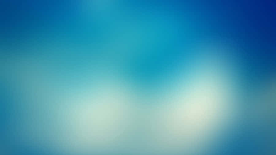 Modern Blue Themed Pc Setup Wallpaper