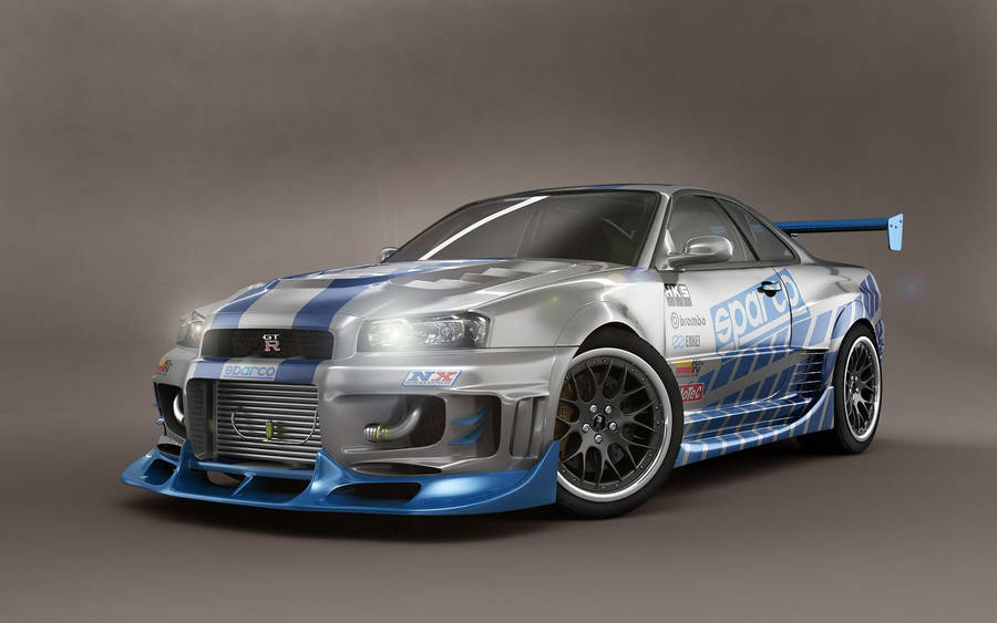 Modified Nissan Skyline Gtr R33 Wallpaper