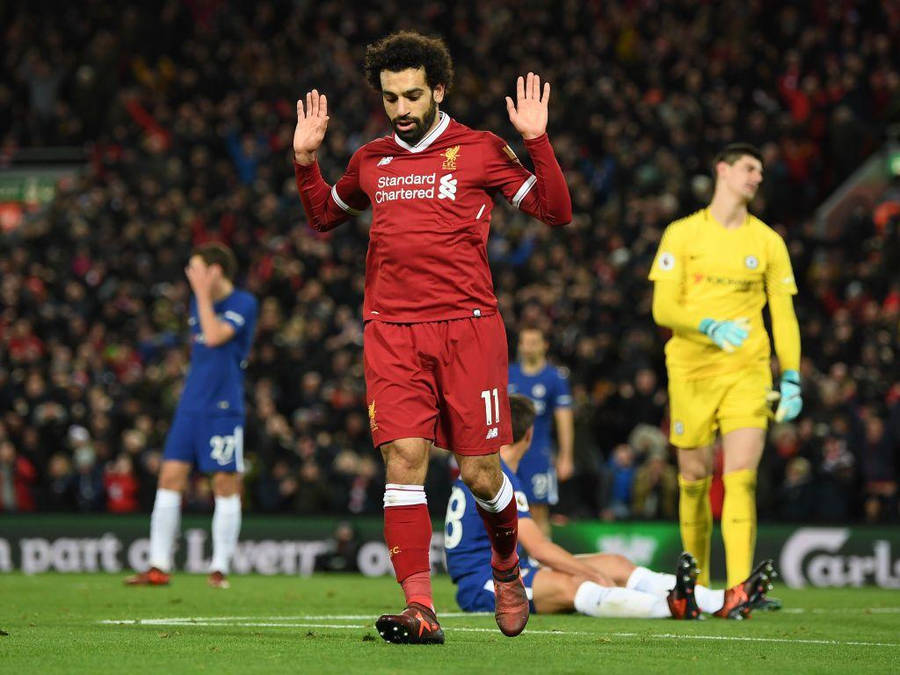 Mohamed Salah Non-celebration Photo Wallpaper