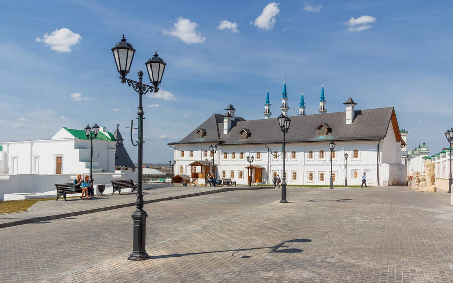 Monastery In Kazan Russia Wallpaper