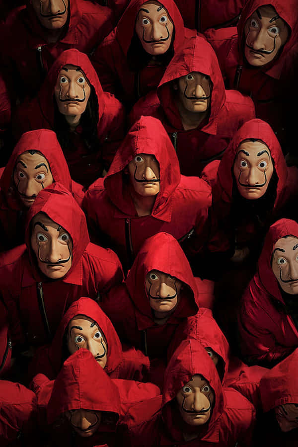 Money Heist Poster Art Wallpaper