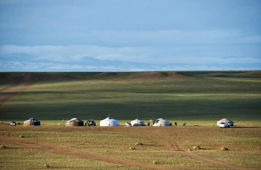 Mongolia Vast Land Wallpaper