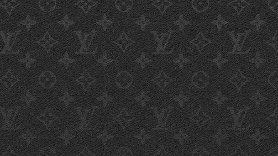 Monochrome Louis Vuitton Monogram Desktop Wallpaper
