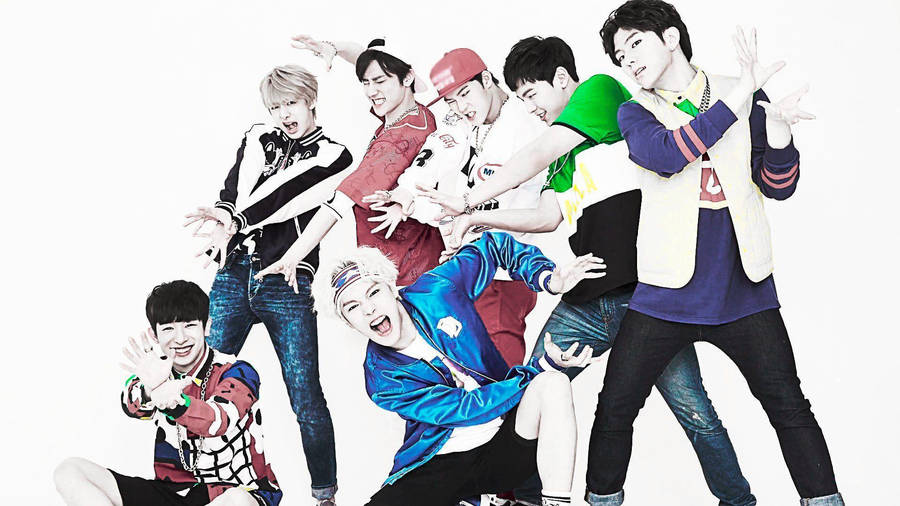 Monsta X Hero Pose Wallpaper