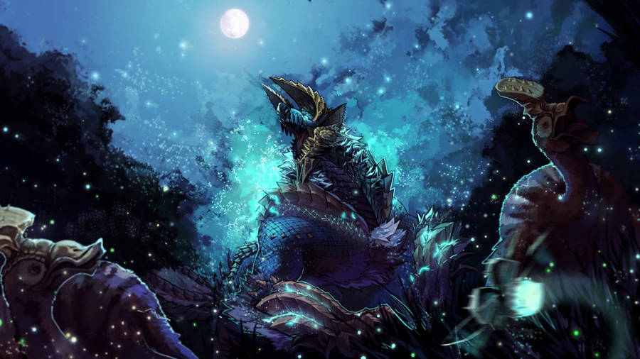 Monster Hunter World Zinogre Wallpaper