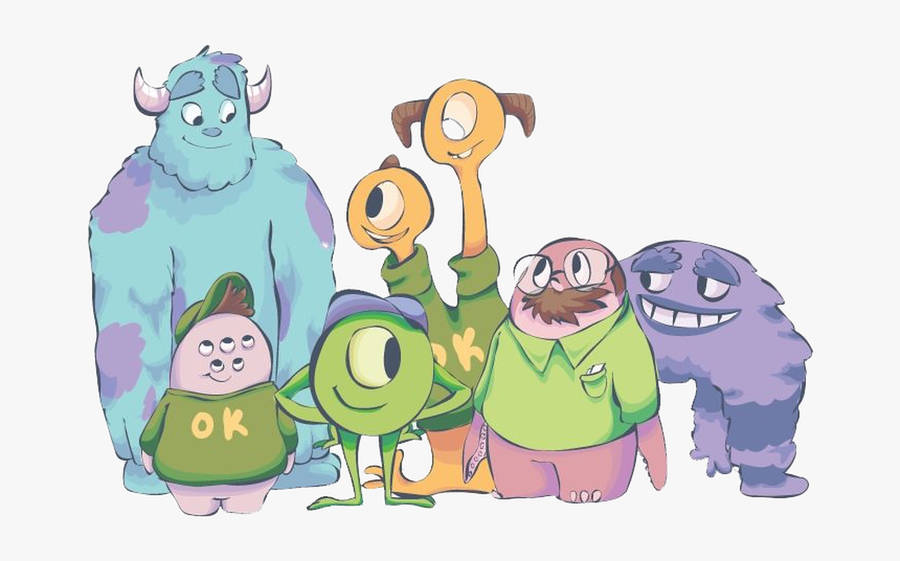 Monsters University Fan Art Wallpaper