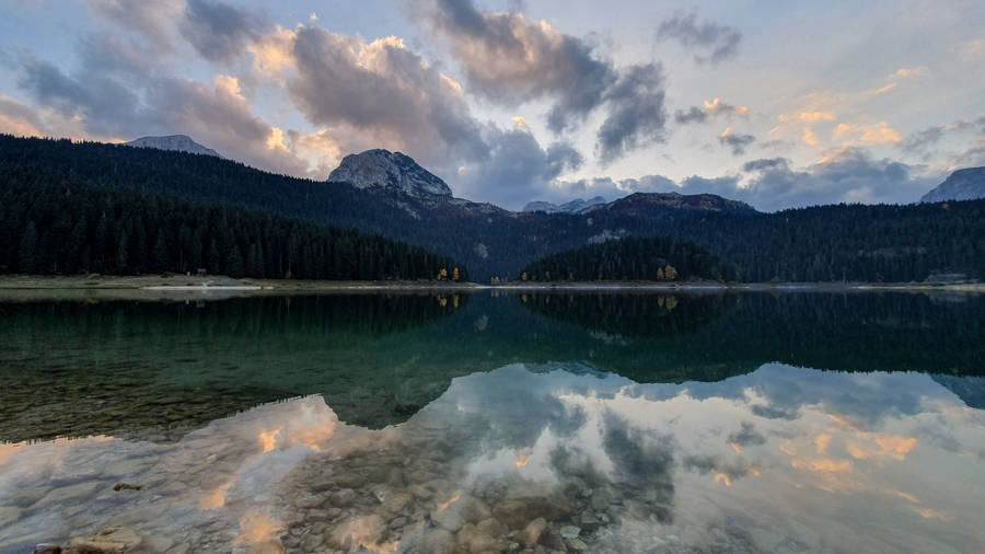 Montenegro Crno Jezero Lake Wallpaper