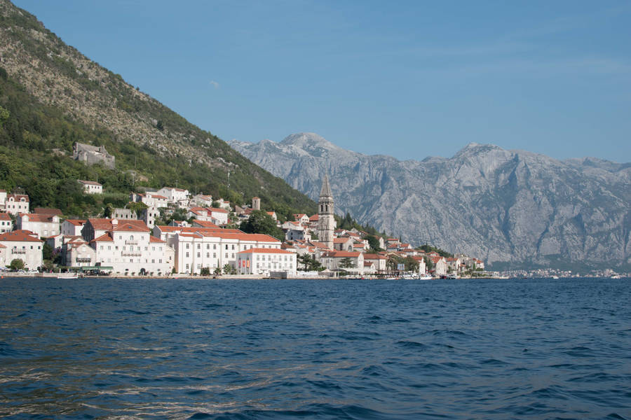 Montenegro Perast Town Wallpaper