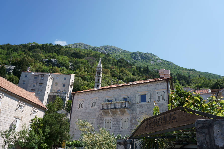 Montenegro Stone Houses Wallpaper