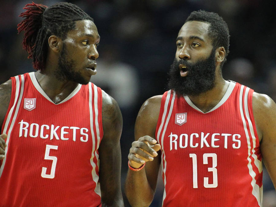 Montrezl Harrell And James Harden Wallpaper