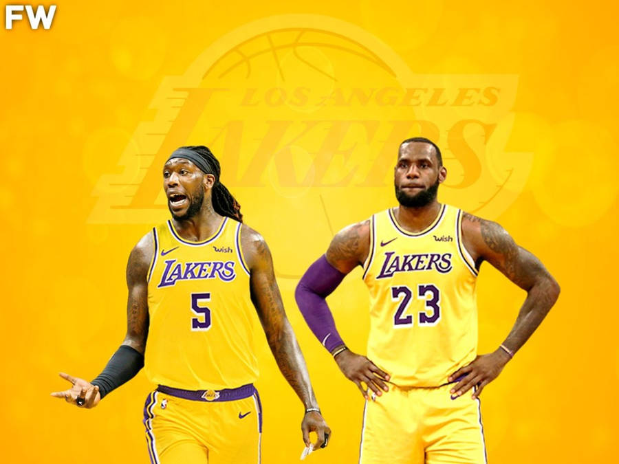 Montrezl Harrell And Lebron James Wallpaper