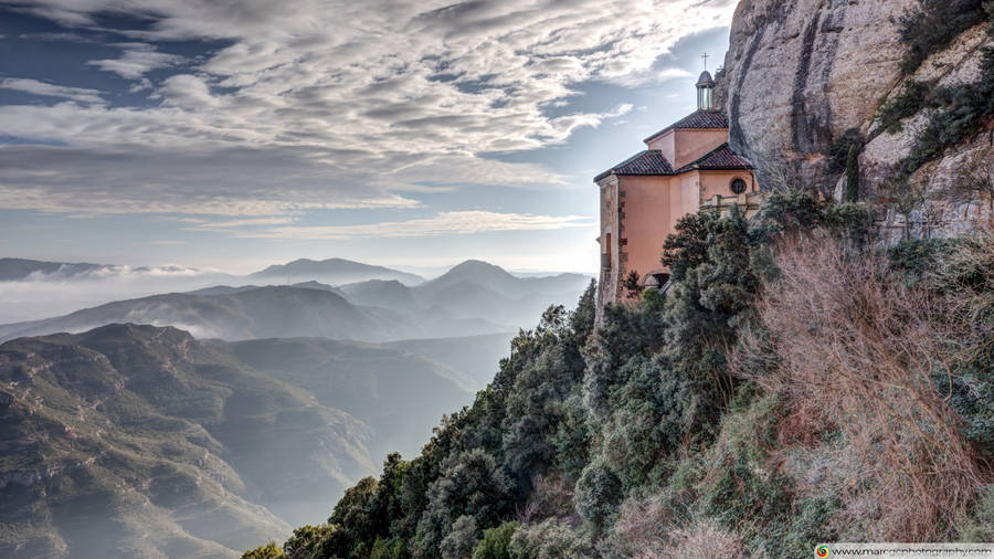 Montserrat Castle Structure Wallpaper