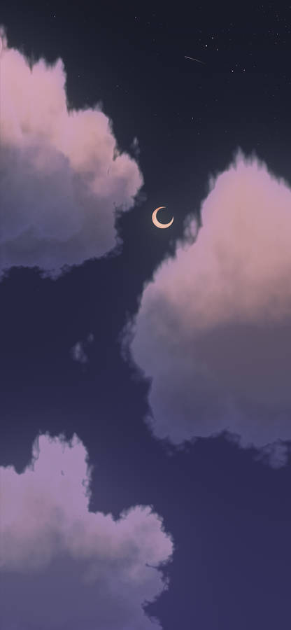 Moon Aesthetic Fantasy Wallpaper