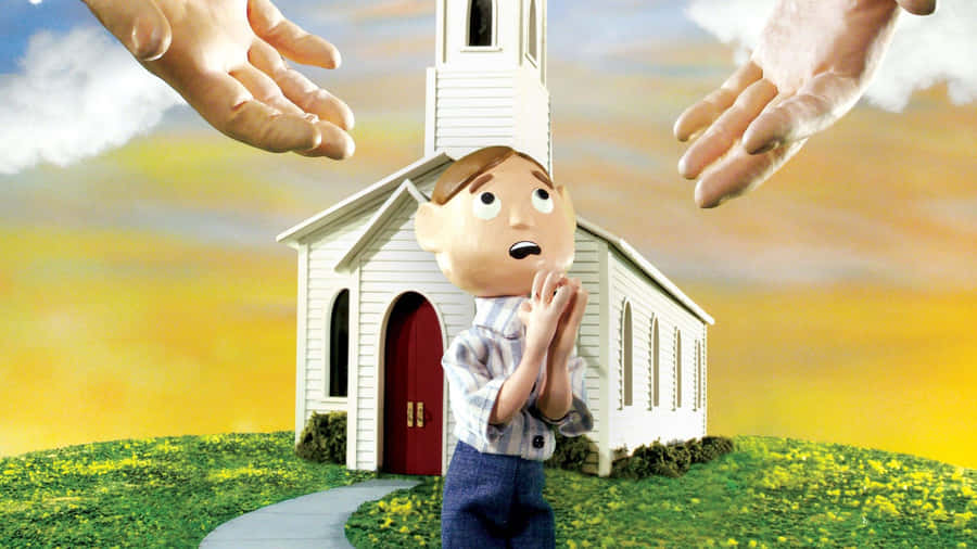 Moral Orel Prays Wallpaper